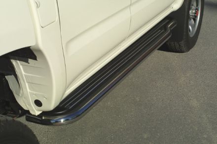 Pedane Laterali Inox Ø50 Toyota Hilux Double Cab 1989/1997