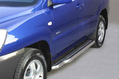 Pedane Laterali Inox Ø50 Kia Sportage 2004/2010