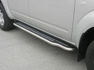 Pedane Laterali Inox Ø50 Nissan Pathfinder 2005+