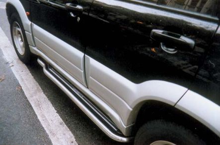 Pedane Laterali Inox Ø50 Suzuki Gran Vitara 2005/2009 5P