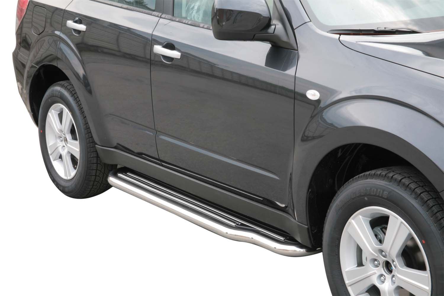 Pedane Laterali Inox Ø50 Subaru Forester 2008/2012