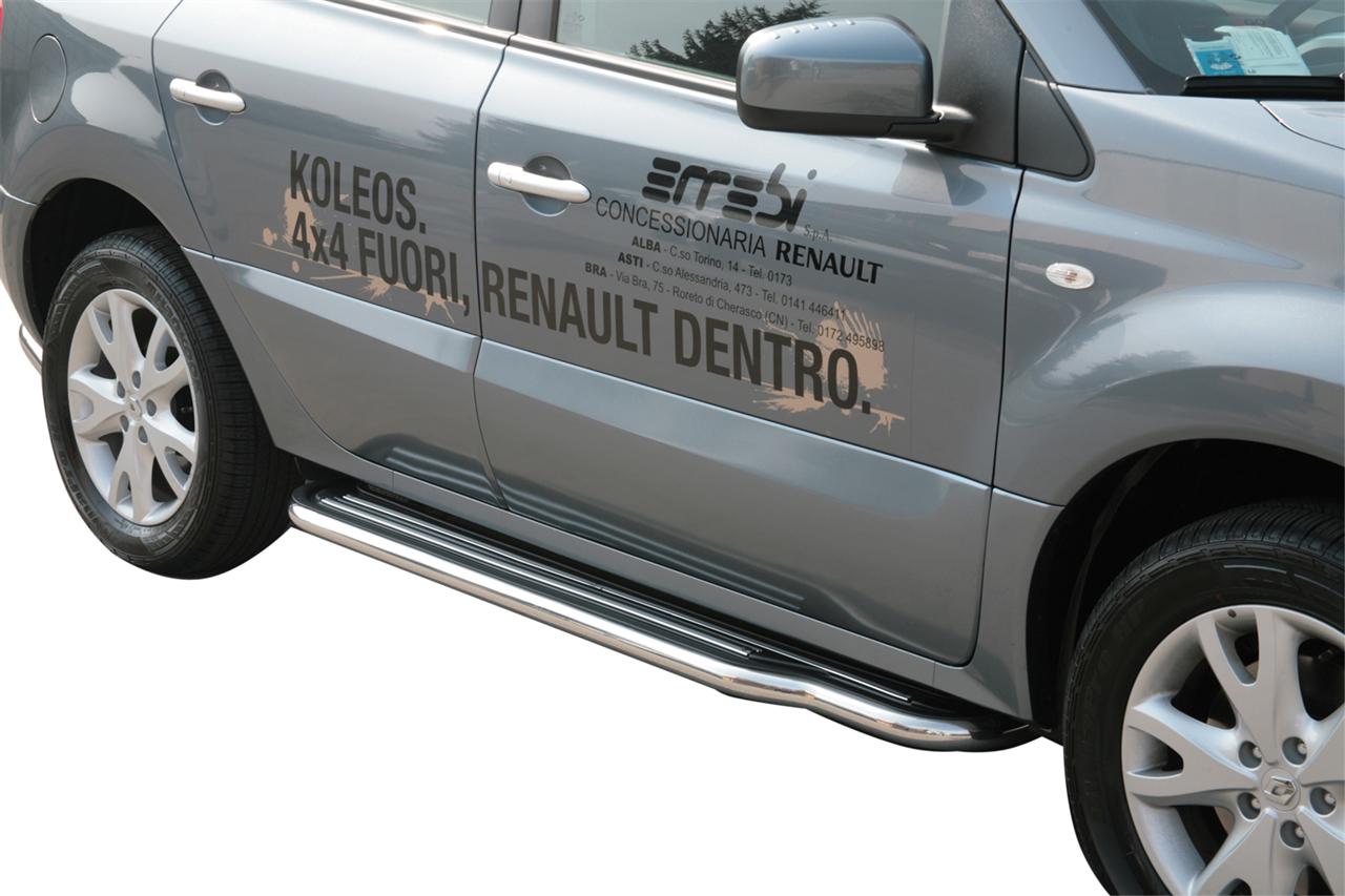 Pedane Laterali Inox Ø50 Renault Koleos 2008+