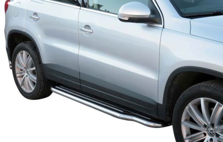 Pedane Laterali Inox Ø50 Volkswagen Tiguan