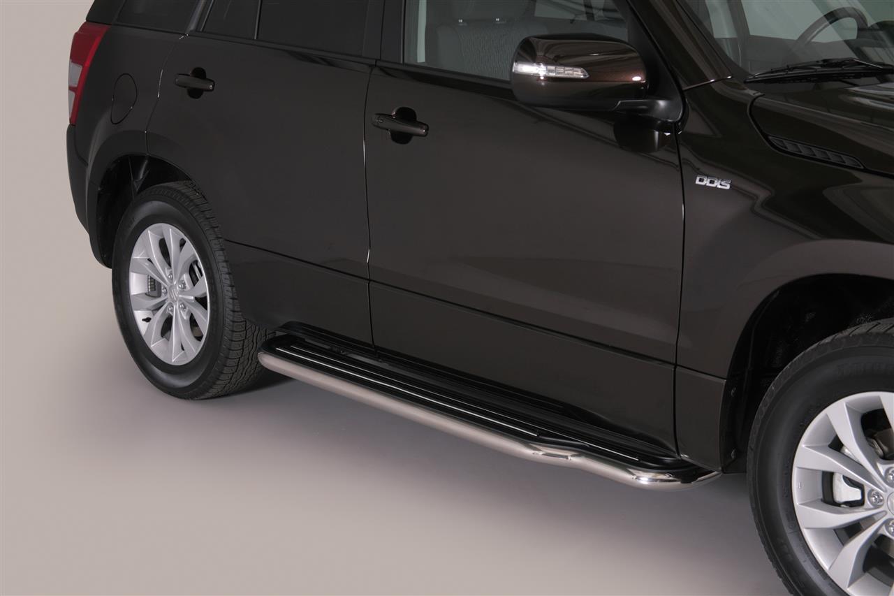 Pedane Laterali Inox Ø50 Suzuki Gran Vitara 5P 2009+