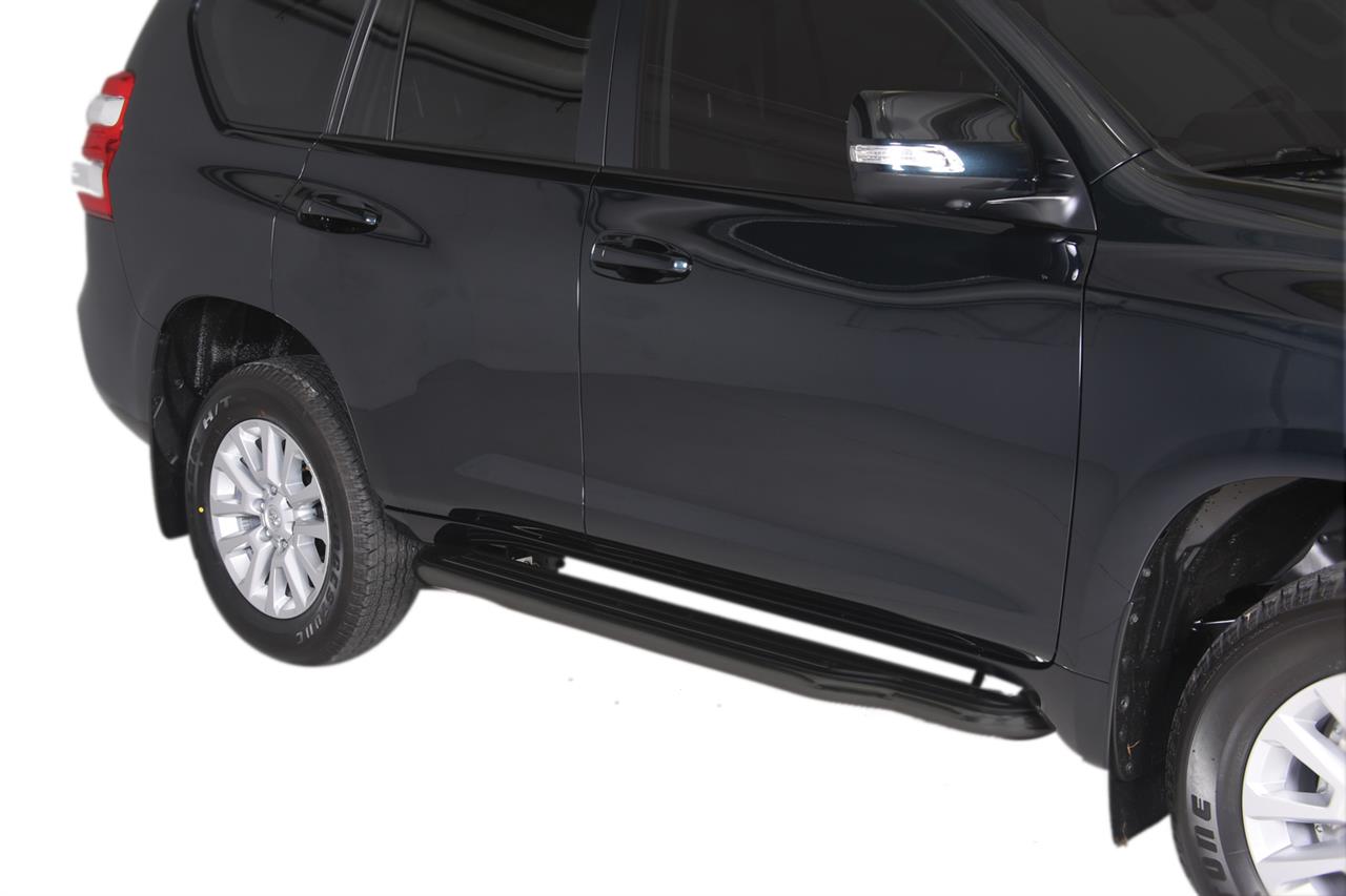 Pedane Laterali Inox Ø50 Toyota Lc150 3P 2009+& 2018+