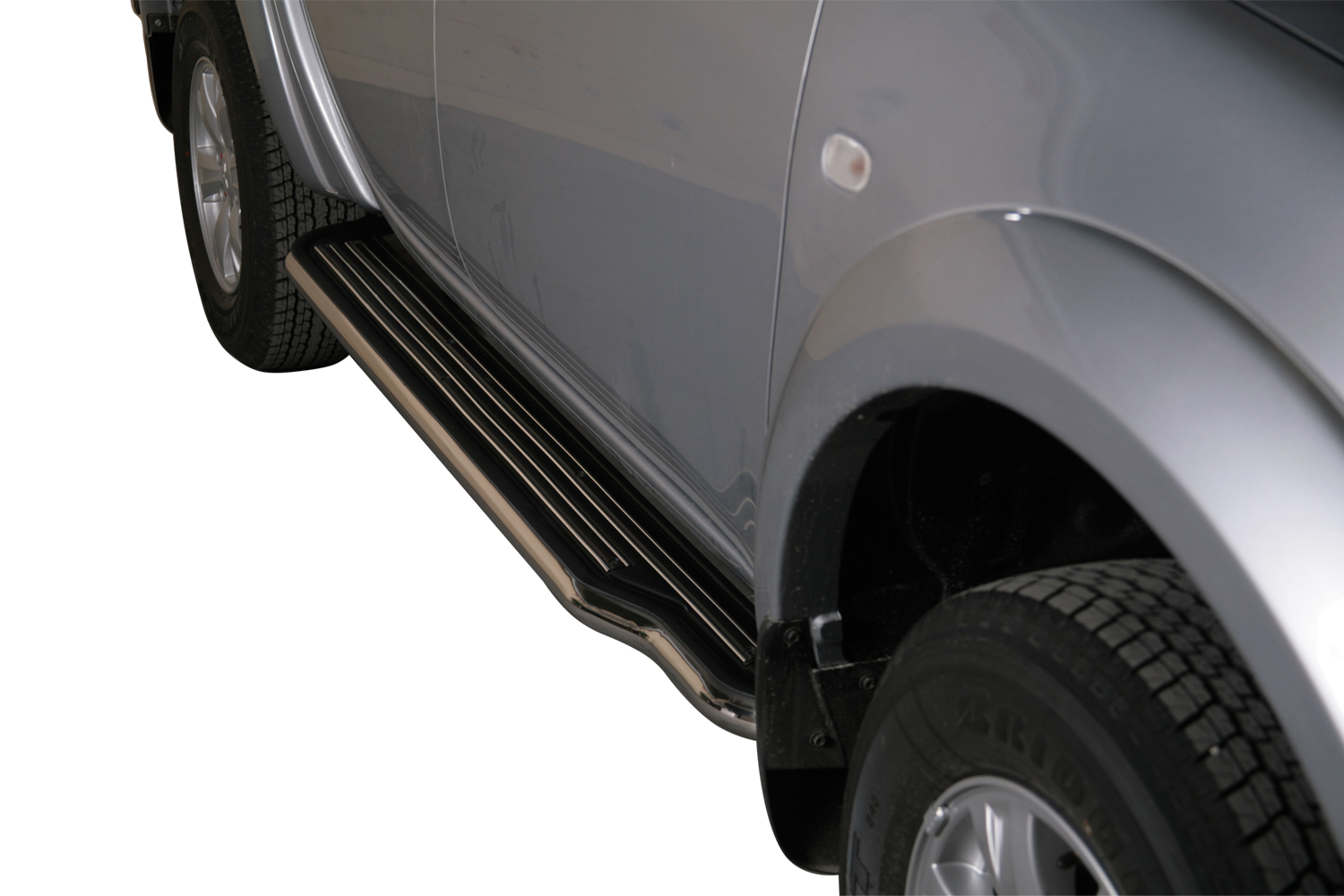 OMAC Pedane laterali in alluminio, compatibili con VW T6 T6.1 Transporter L2, colore argento lungo, 2 OMAC Pedane laterali in alluminio, compatibili con VW T6 T6.1 Transporter L2, colore argento lungo, 2