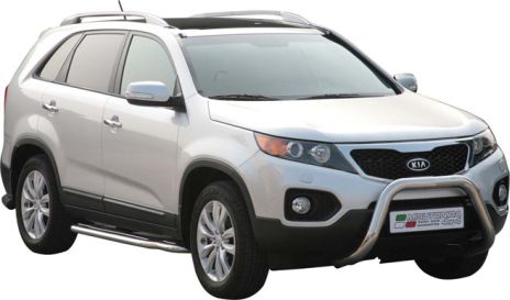 Pedane Laterali Inox Ø50 Kia Sportage 2010+