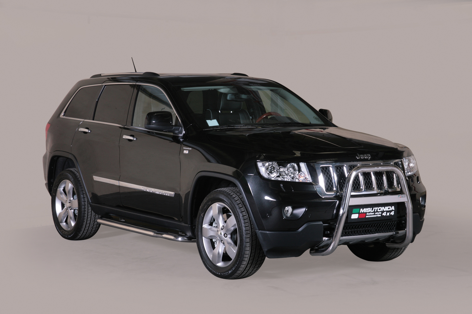 Pedane Laterali Inox Ø50 Jeep Gran Cherokee 2011+