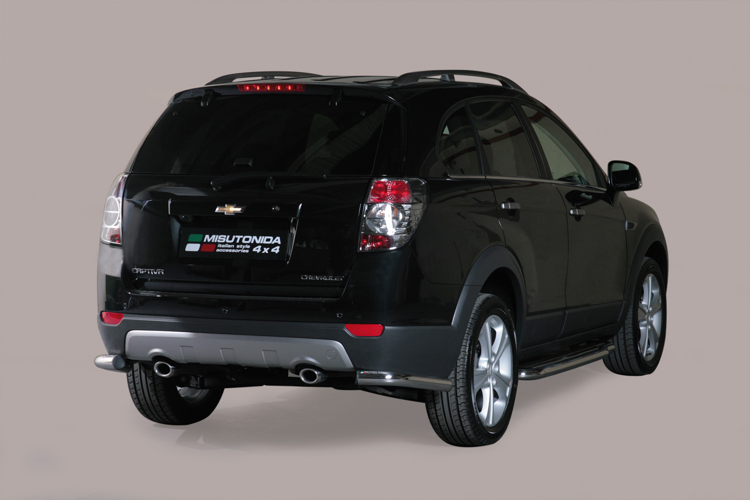 Pedane Laterali Inox Ø50 Chevrolet Captiva 2011+