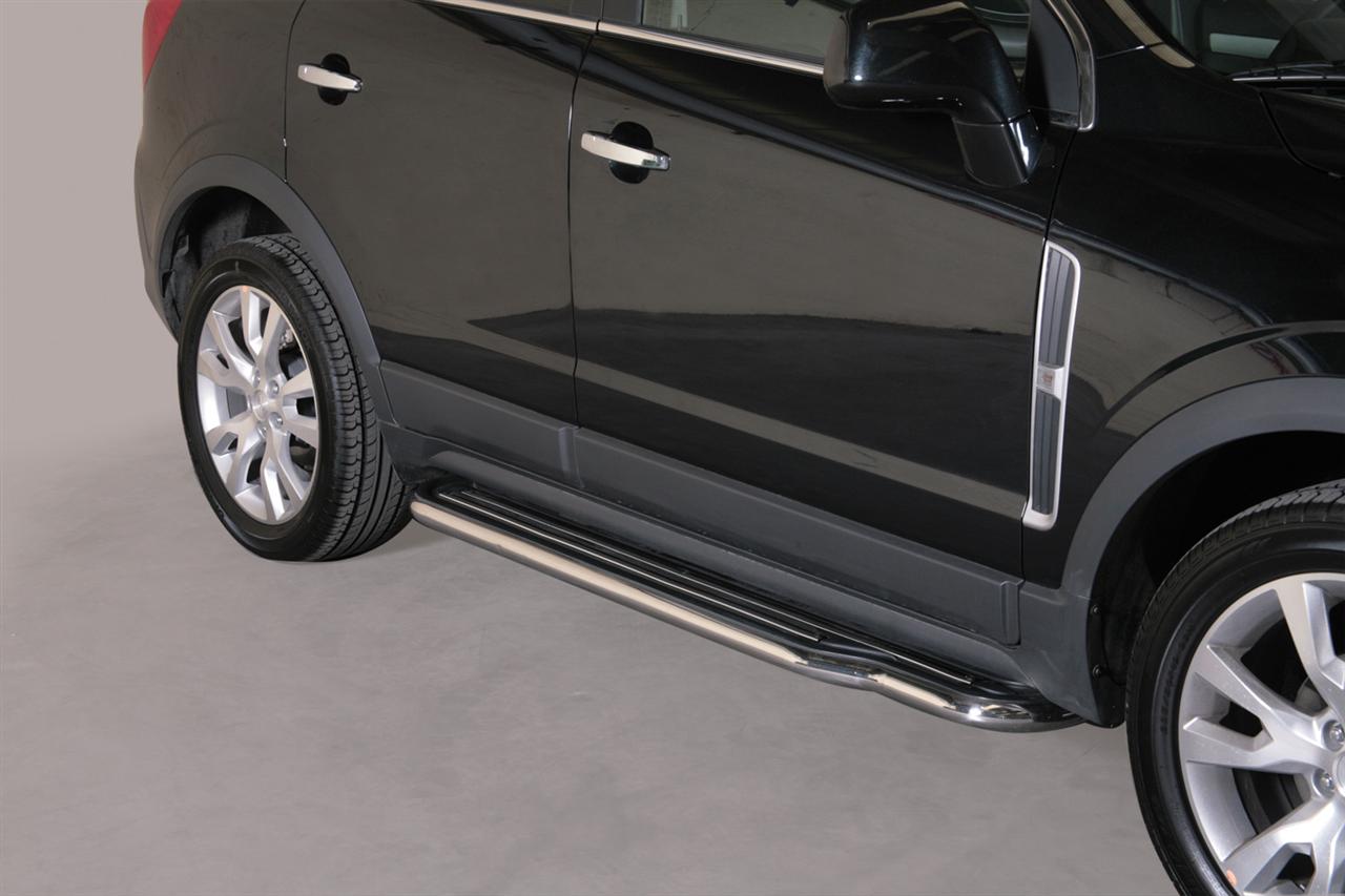 Pedane Laterali Inox Ø50 Opel Antara 2007+