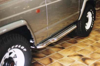 Pedane Laterali Inox Ø50 Nissan Patrol Court