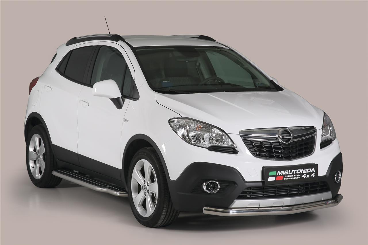 Pedane Laterali Inox Ø50 Opel Mokka 2012+