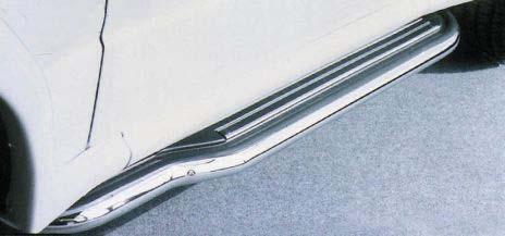 Pedane Laterali Inox Ø50 Mitsubishi Pajero 5P 2.5L 1989/1996