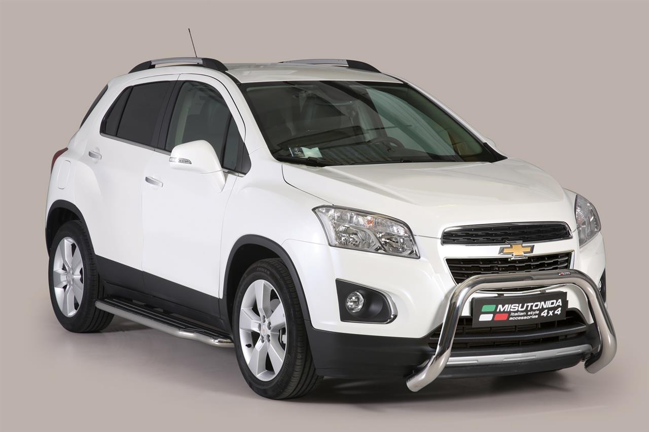 Pedane Laterali Inox Ø50 Chevrolet Trax 2013+
