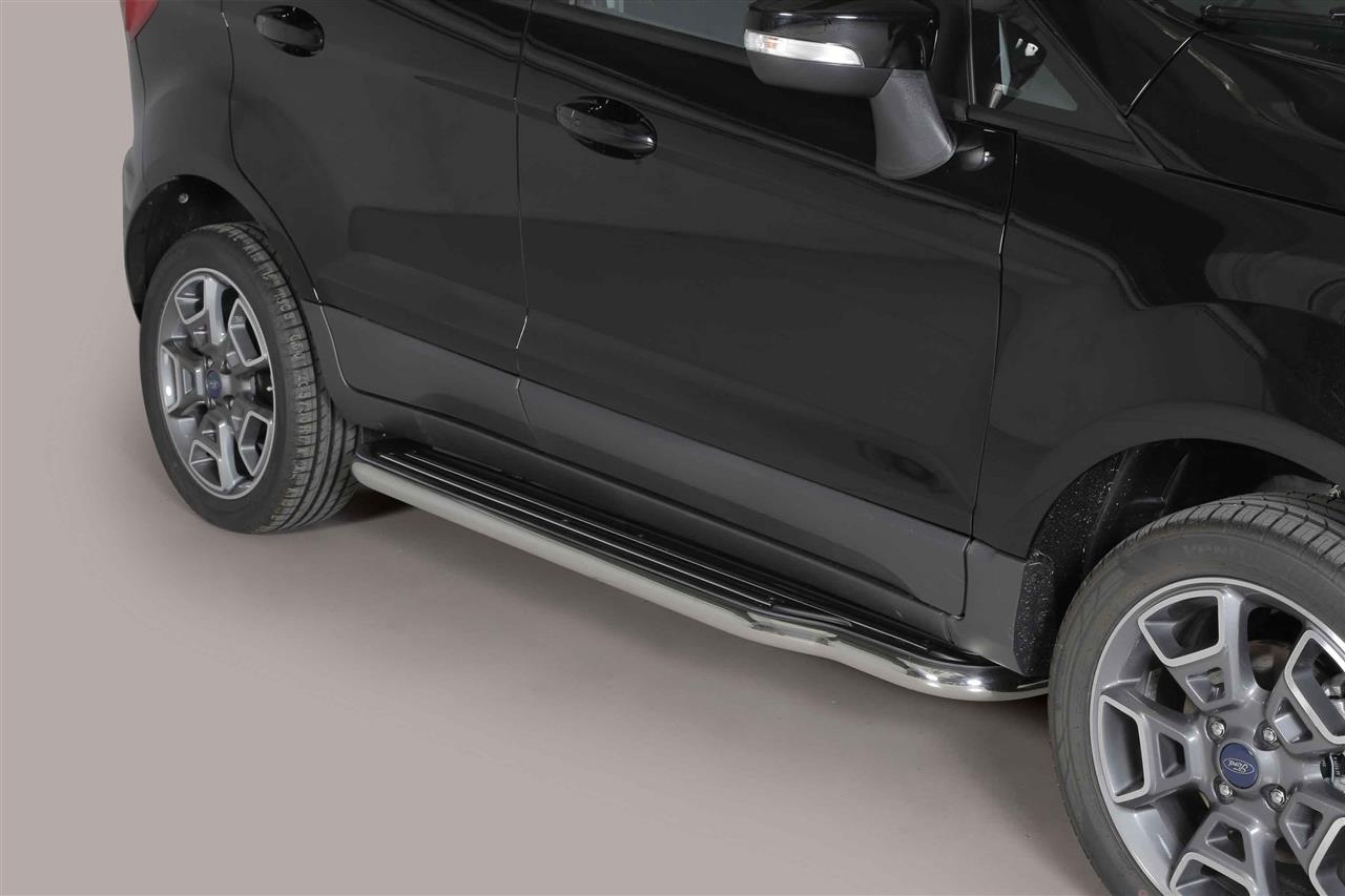 Pedane Laterali Inox Ø50 Ford Ecosport 2014+
