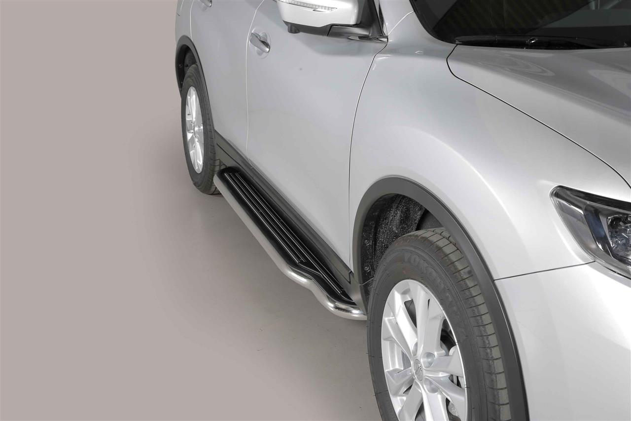 Pedane Laterali Inox Ø50 Nissan X-Trail 2015+