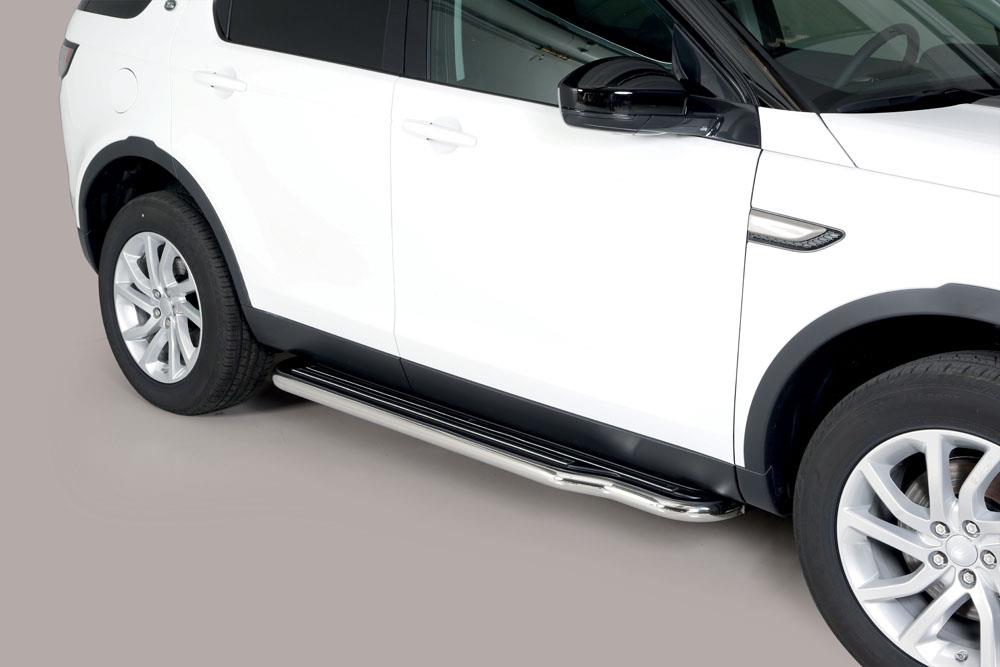 Pedane Laterali Inox Ø50 Land Rover Discovery Sport 5 2018+
