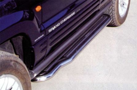 Pedane Laterali Inox Ø50 Jeep Gran Cherokee3.0 L Crd 1993/1999