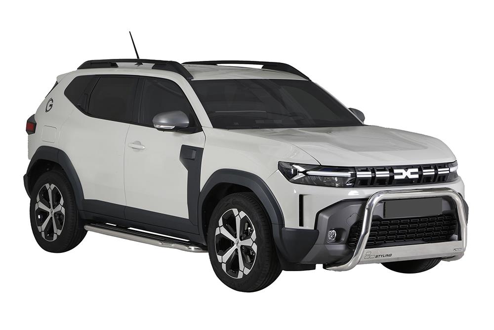 Pedane Laterali Inox Ø 50 Dacia Duster 2024+