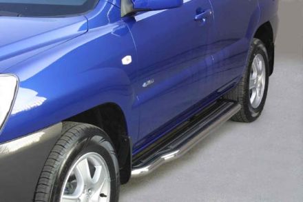 Pedane Laterali Inox Ø50 Kia Sportage 5P 1994/1999