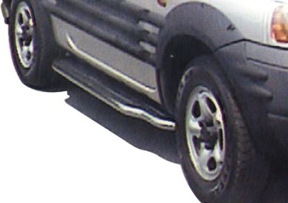 Pedane Laterali Inox Ø50 Land Rover Freelander 1998/2007