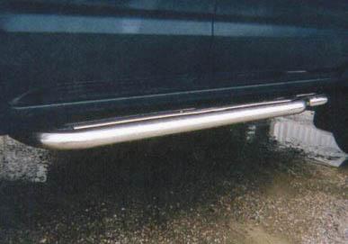 Pedane Laterali Inox Ø50 Nissan Navara King Cab Xtra Cab 1998/2005