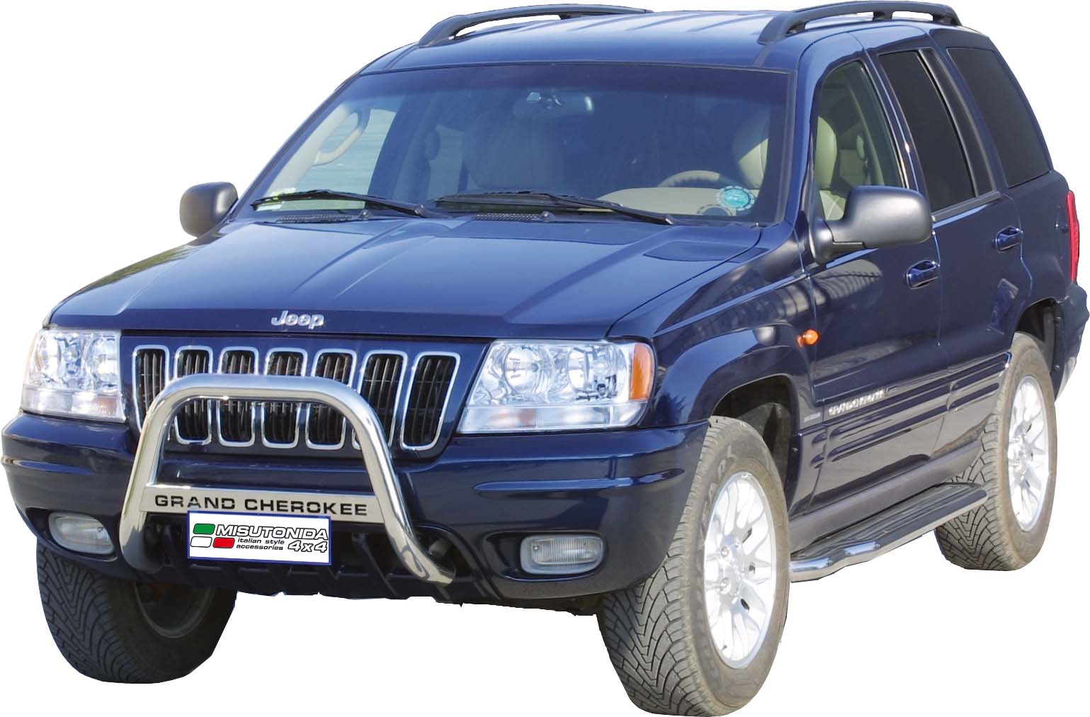 Pedane Laterali Inox Ø50 Jeep Gran Cherokee 1999/2005