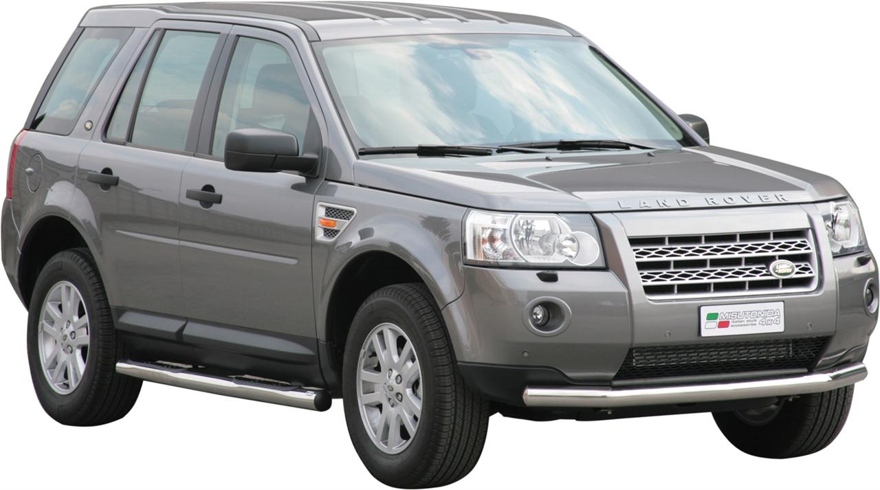Protezione Paraurti Anteriore Ø76 Inox Land Rover Freelander 2 2008+