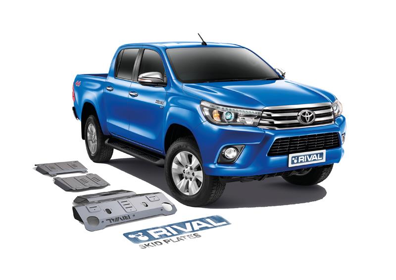 Protezione Sottoscocca Per Carter Motore Toyota Hilux Revo 2016+ Acciaio 3Mm  Motore Toyota Hilux Revo 2016+ Acciaio 3Mm