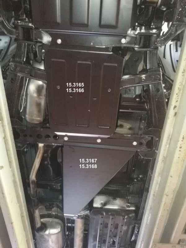 Protezione Sottoscocca Per Scatola Riduttore Nissan Np300 2017+ Acciaio 3Mm