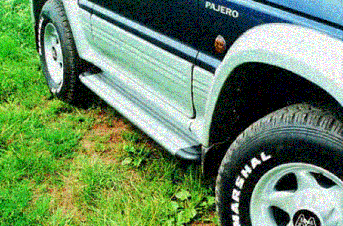 Pedane In Alluminio S50 Mitsubishi Pajero 3 Porte 1991/2004