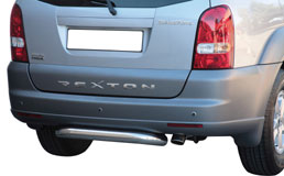 Paraurti Posteriore In Acciaio Inox Ø63 Ssangyong Rexton