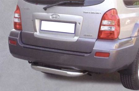 Pare Choc Arriere Inox Ø76 Hyundai Terracan 2004/2006