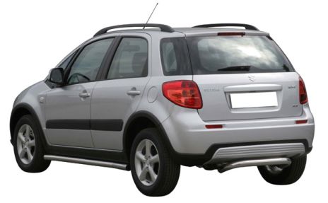 Paraurti Posteriore In Acciaio Inox Ø76 Suzuki Sx4