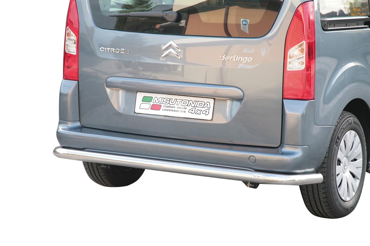 Paraurti Posteriore In Acciaio Inox Ø63 Citroen Berlingo