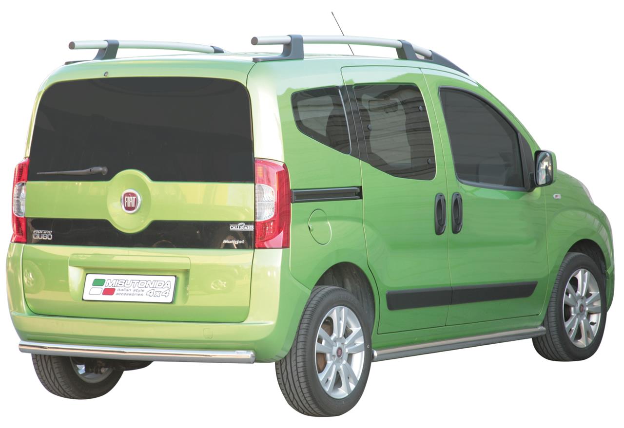 Paraurti Posteriore In Acciaio Inox Ø 63  Fiat Fiorino 2008+