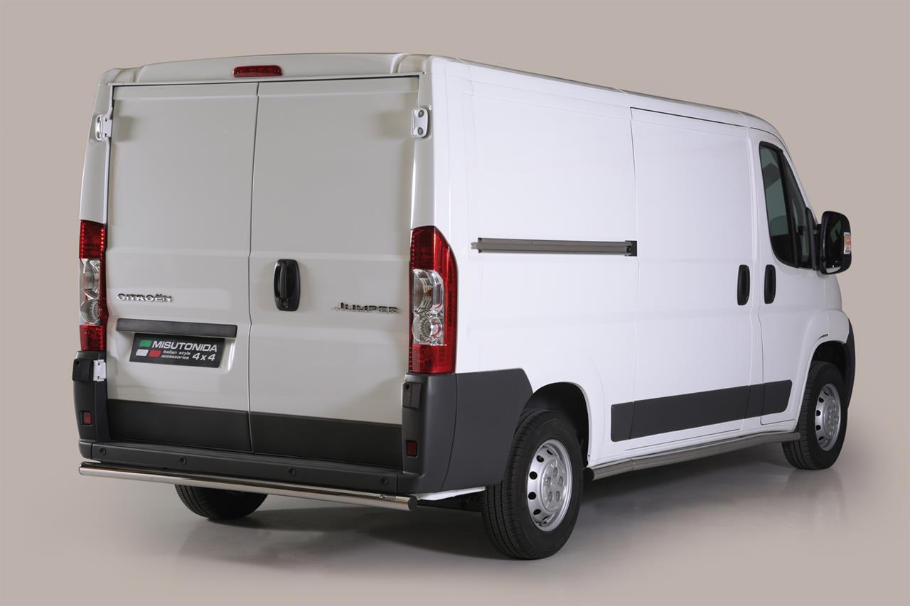 Paraurti Posteriore In Acciaio Inox Ø63 Citroen Jumper 2006+