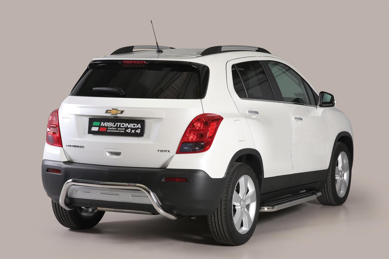 Paraurti Posteriore In Acciaio Inox Ø50 Chevrolet Trax 2013+