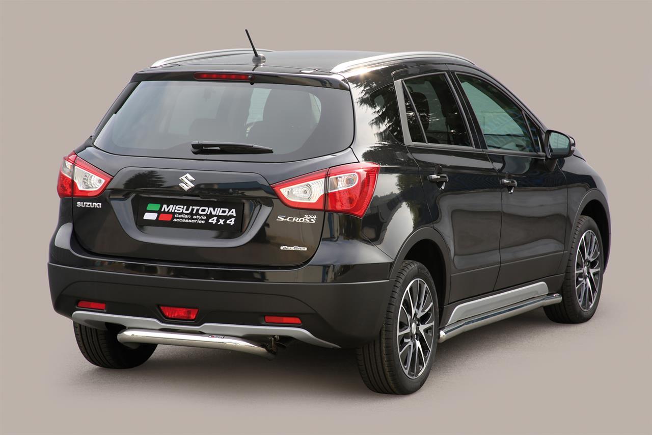 Parafango Posteriore In Acciaio Inox Ø63 Suzuki S-Cross 2013+