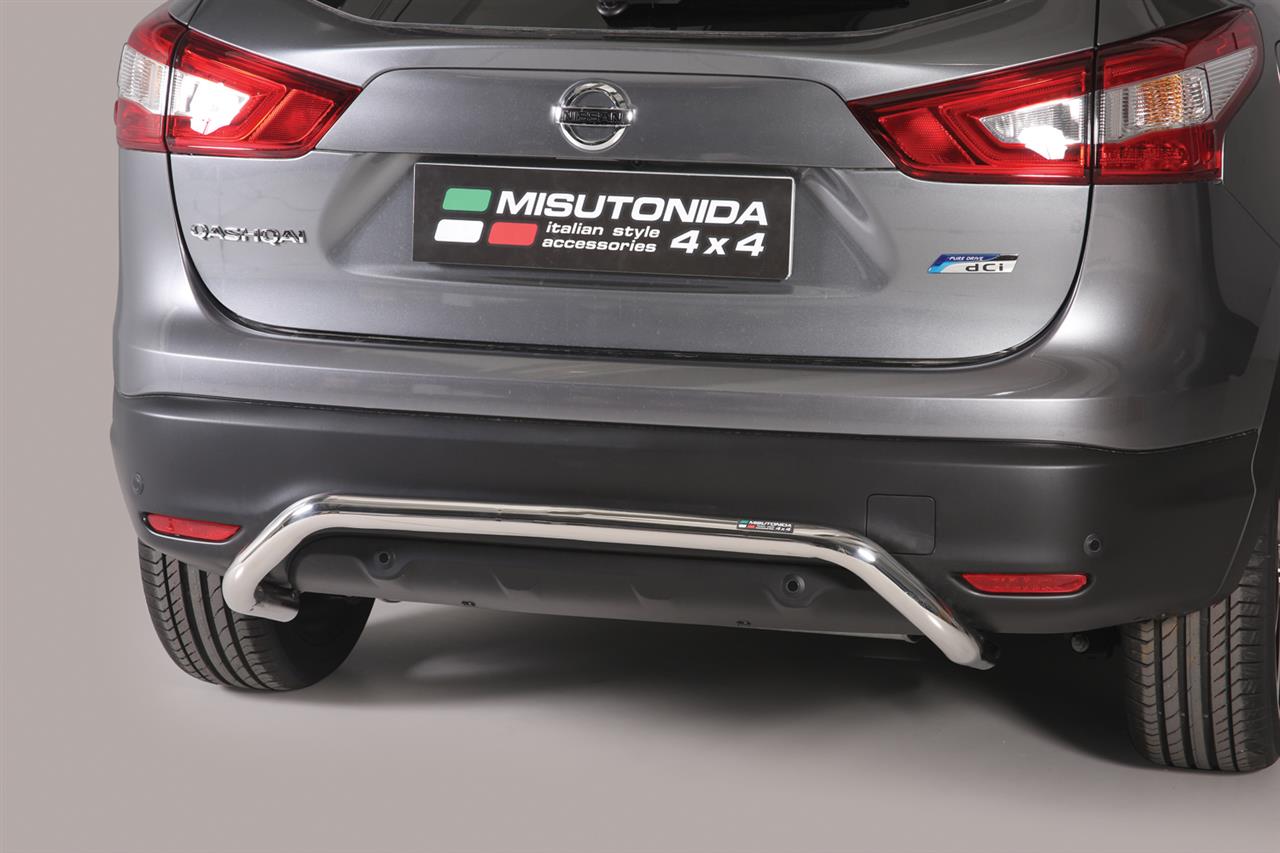 Parete Di Protezione Posteriore Inox Ø50 Nissan Qashqai 2014+