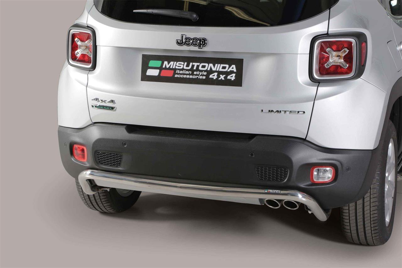Parafango Posteriore Inox Ø 50 Jeep Renegade 2014+