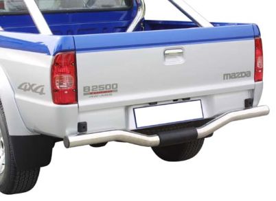 Paraurti Posteriore In Acciaio Inox Ø76 Mazda B2500 1999/2006