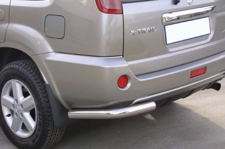 Protezione Angoli Di Paraurti Inox Ø63 Nissan Xtrail 2004/2007