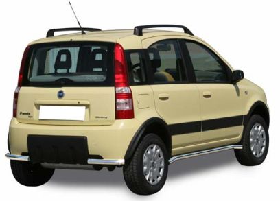 Protezione Angoli Di Paraurti Inox Ø50 Fiat Panda