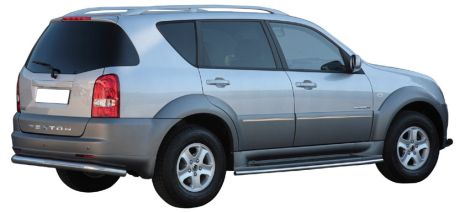 Paraurti Posteriore Integral Inox Ø76 Ssangyong Rexton 2 2006+