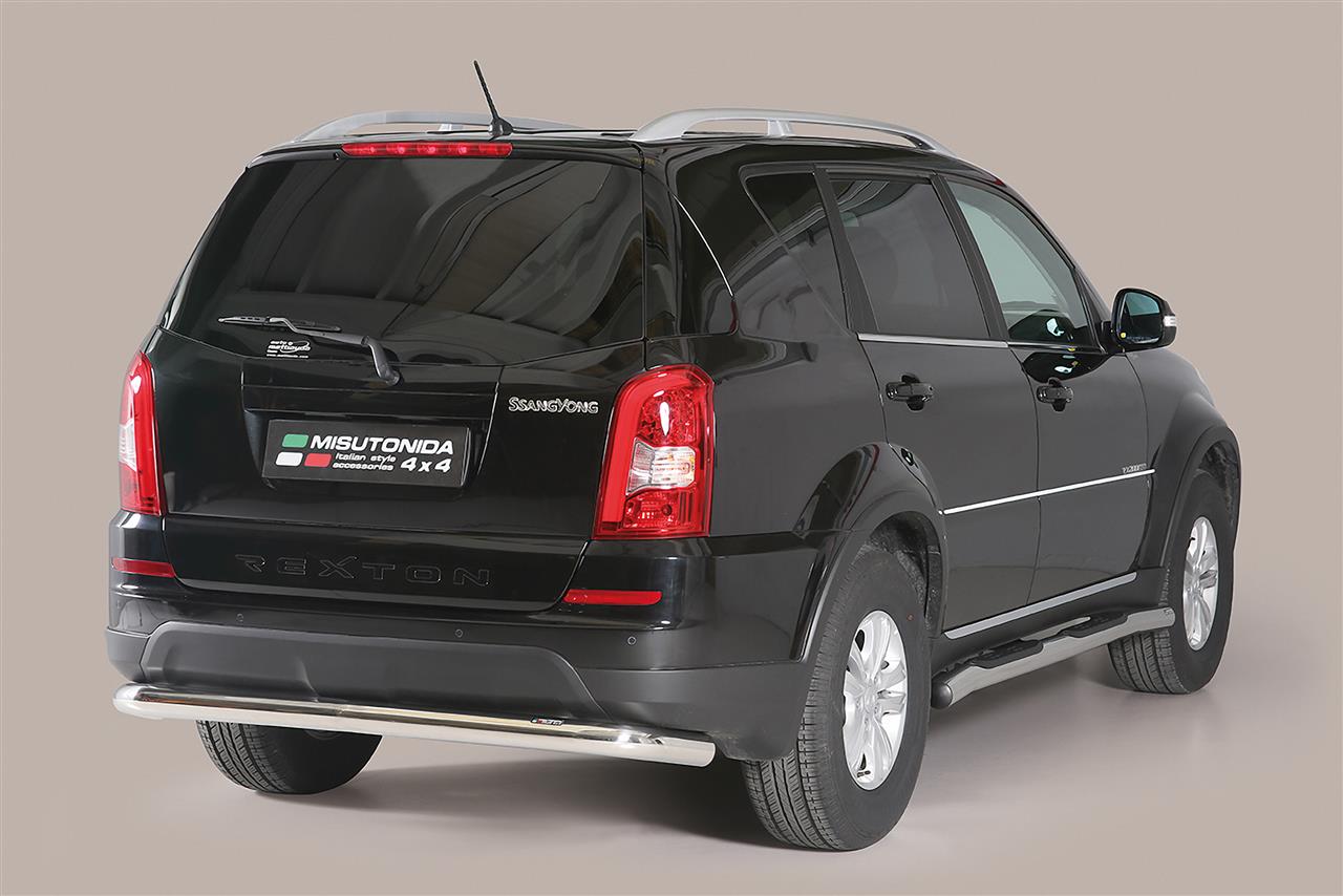 Paraurti Posteriore Integral Inox Ø76 Ssangyong Rexton W 2013+