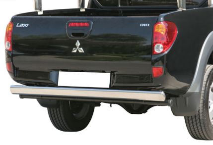 Tubo Di Protezione Posteriore In Acciaio Inox Ovale  Mitsubishi L200 2006+