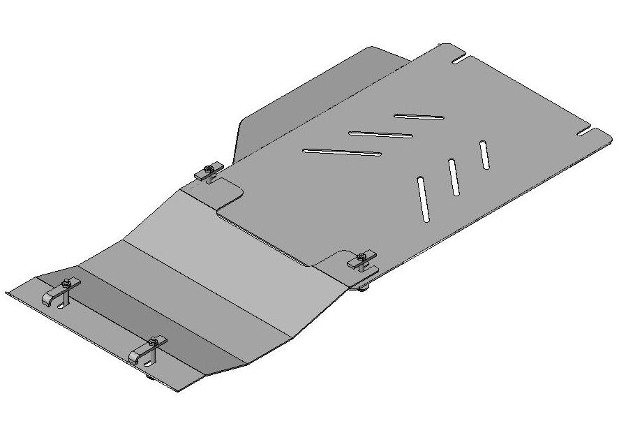 Protegge Cambio/trasferimento Isuzu Dmax 2007/2011 Acciaio 3Mm