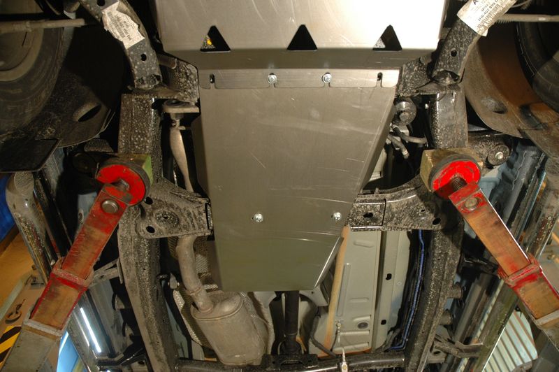 Protezione Sottoscocca Per Cambio/riduttore Volkswagen Amarok In Alluminio 5Mm