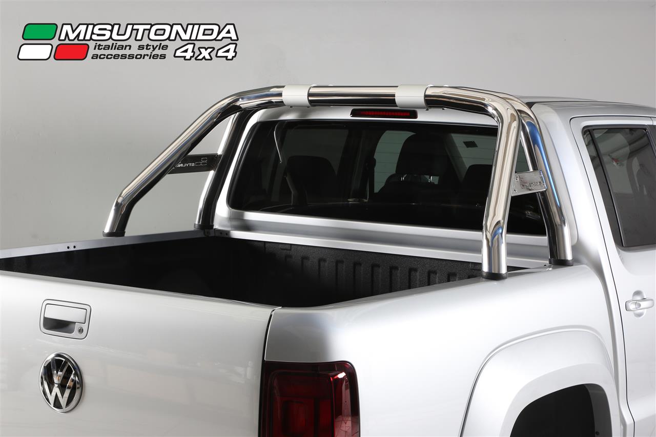 Roll Bar Inox Doppio Tubo Inox New Style Ø 76 Vw Amarok